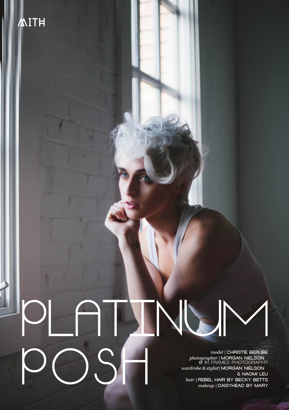 MITH - "Platinum Posh" Christie Berube by Morgan Nielson