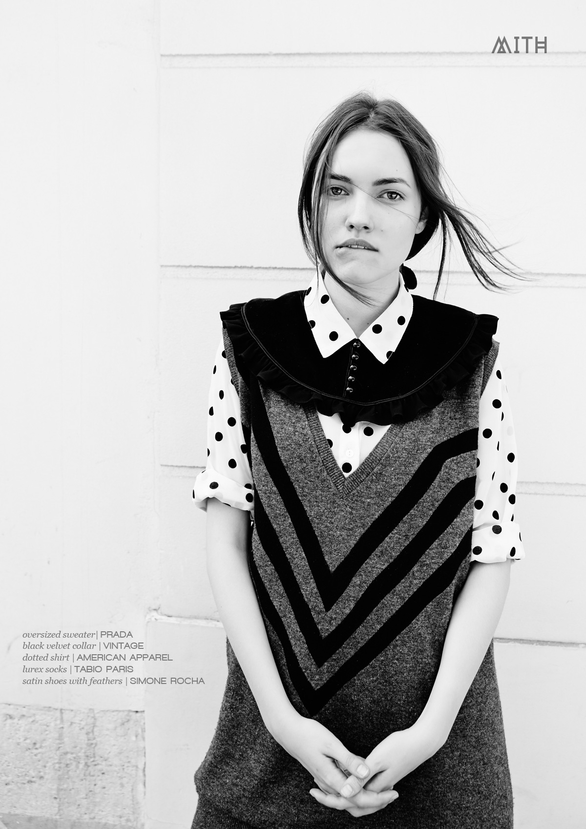 MITH Fashion Editorial - Time for School :: Margaux Brazhnyk @ Star System Models by Nicolas Le Forestier