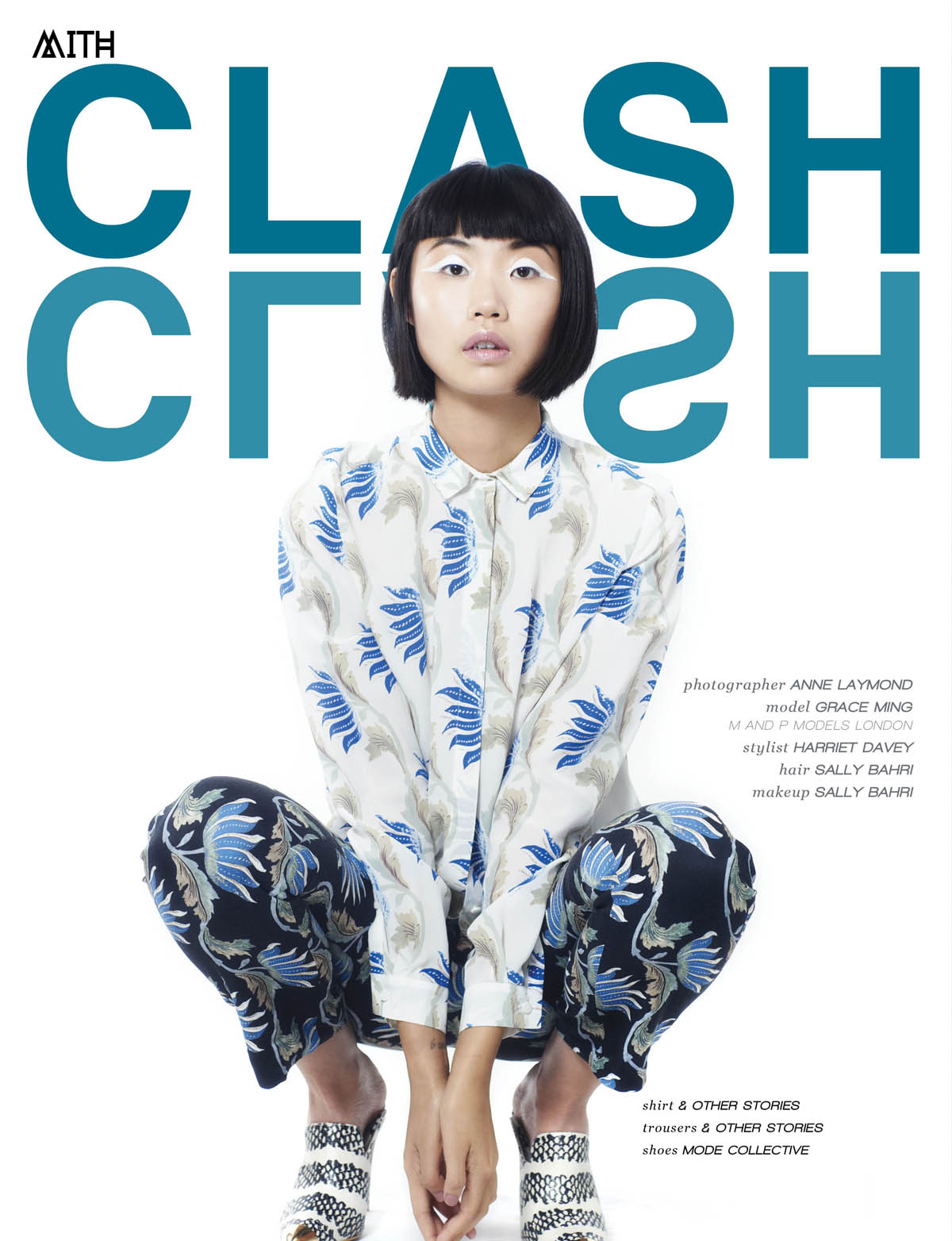 "Clash" :: Grace Ming @ M+P Models by Anne Laymond