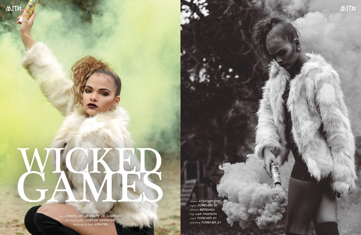 "Wicked Games" Fashion Editorial :: Leïza by Deedee Morgane