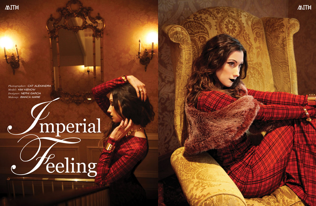 "Imperial Feeling" :: Kim Kienow x Nephi Garcia Couture by Cat Alexandra