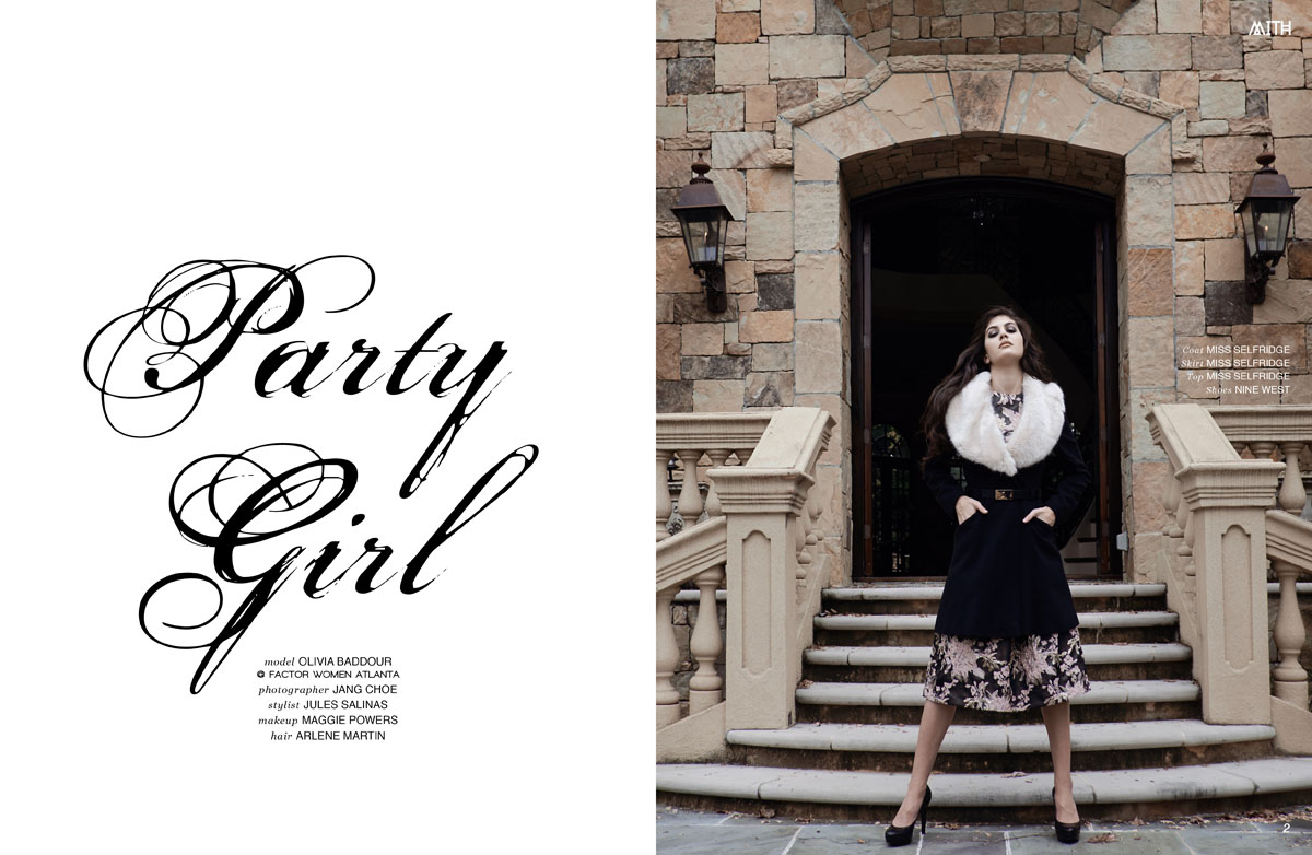 "Party Girl" Fashion Editorial :: Olivia Baddour @ Factor Women Atlanta by Jang Choe