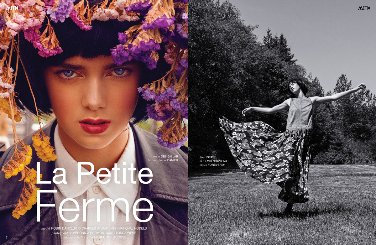 "La Petite Ferme" Fashion Editorial :: Robin Danyluk @ Charles Stuart by Veronica Formos