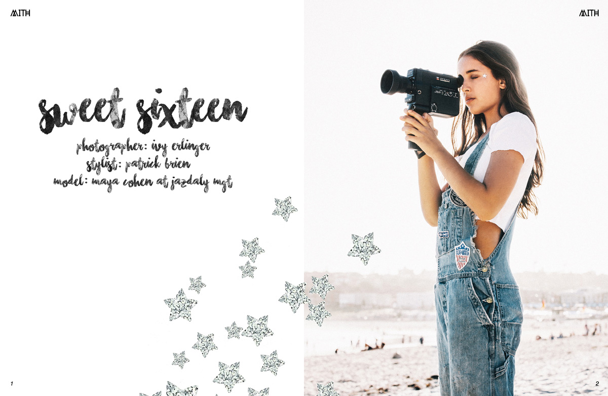 "Sweet Sixteen" Fashion Editorial :: Maya Cohen @ Jaz Daly Management by Ivy Erlinger