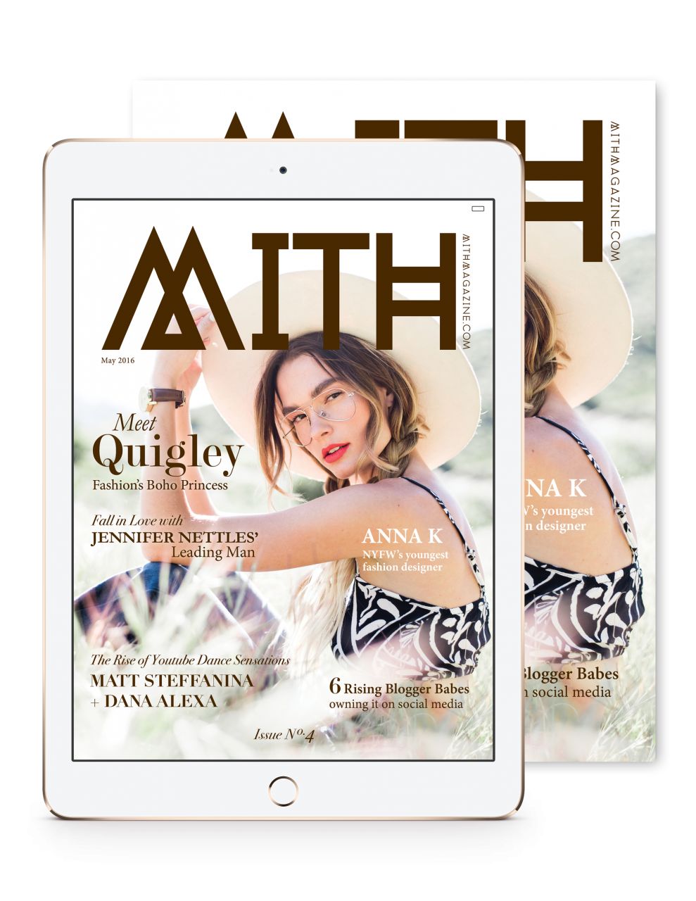 MITH Issue No.4 - Quigley, Matt Steffanina, Dana Alexa, Mariah Strongin, Jennifer Nettles
