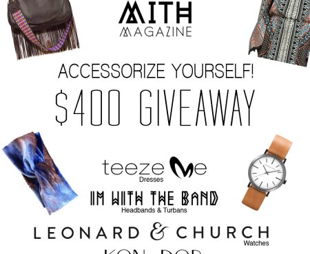 $400 Accessorize Yourself Giveaway Contest! Handbags, Watches, Headbands, & Dresses