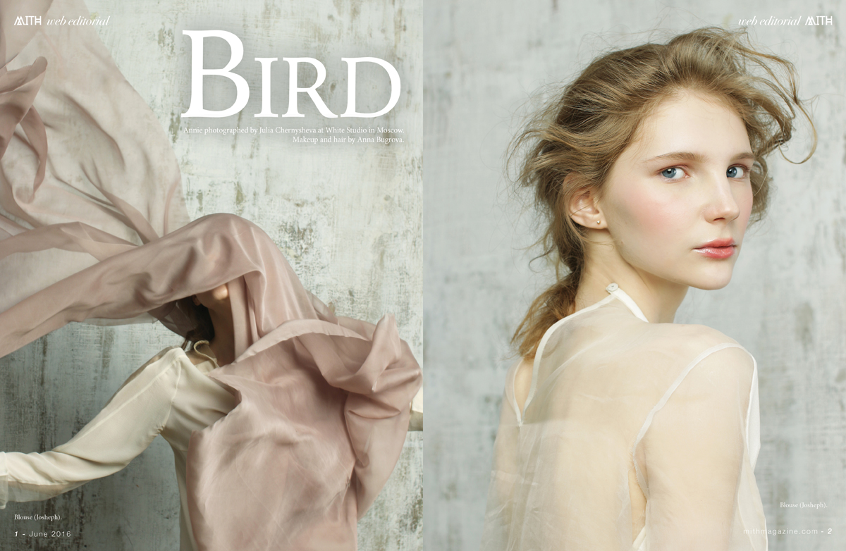 "Bird" Fashion Editorial :: Annie by Julia Chernysheva