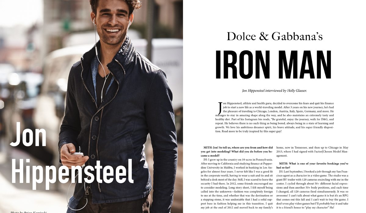 Interview: Jon Hippensteel, Dolce & Gabbana’s Iron Man