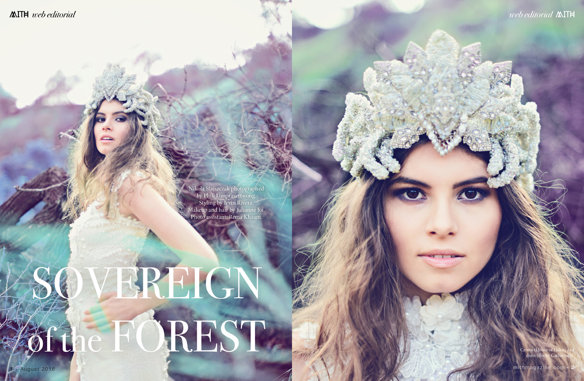 "Sovereign of the Forest" Fashion Editorial :: Nikola Stajszczak by Phill Limprasertwong