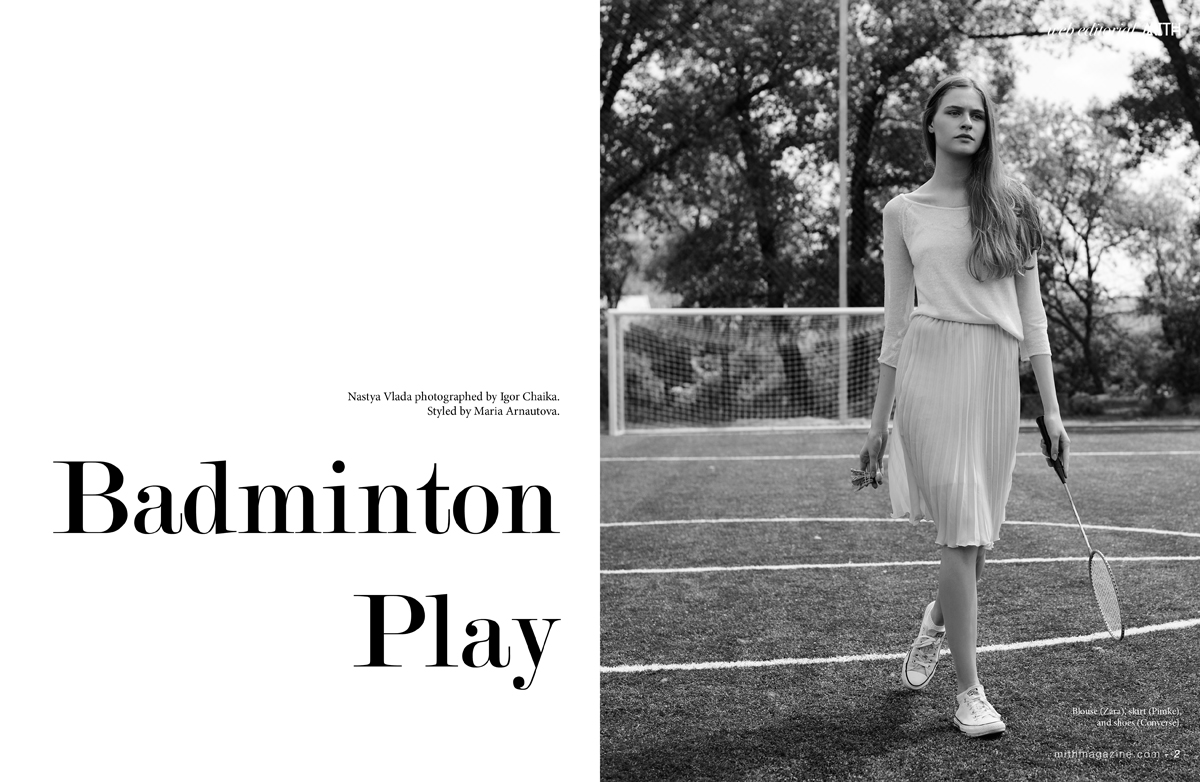 "Badminton Play" :: Nastya Vlada by Igot Chaika