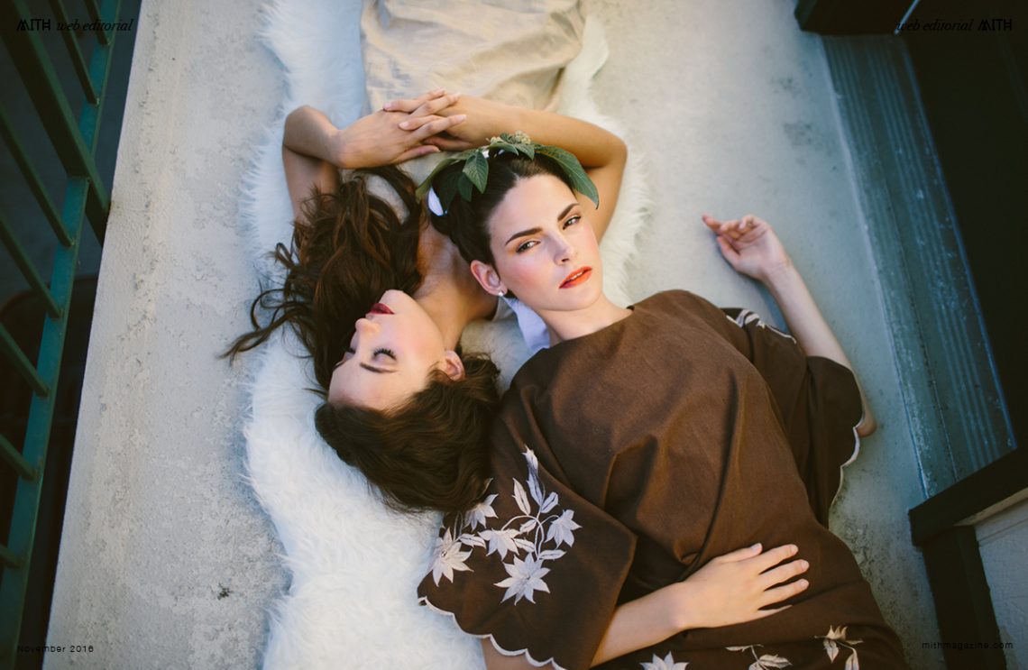 “Frida X Georgia” :: Madeline Minkema & Emily Van Lieu by Stephanie Severance
