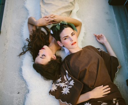 “Frida X Georgia” :: Madeline Minkema & Emily Van Lieu by Stephanie Severance